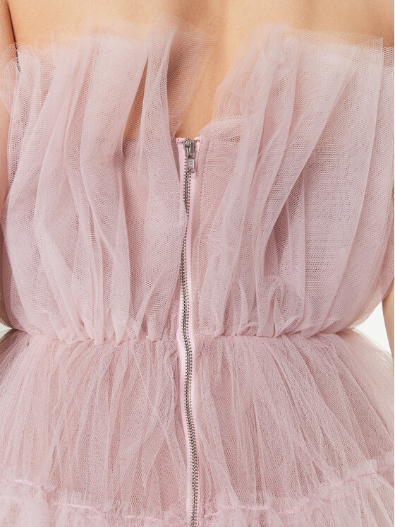 Kontatto Kontatto Коктейльна сукня BO135 Рожевий Regular Fit