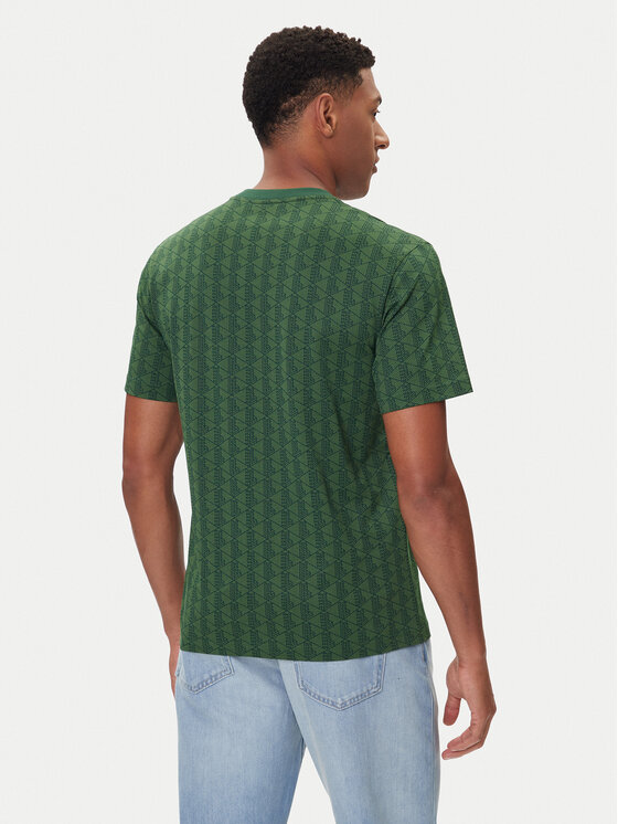 Lacoste Lacoste T-krekls TH5902 Zaļš Classic Fit