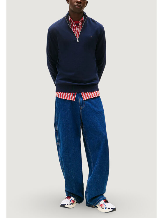 Tommy Jeans Tommy Jeans Maglione DM0DM21654 Blu Casual Fit