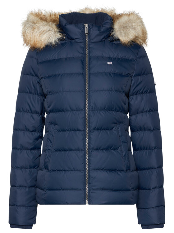 Tommy Jeans Tommy Jeans Pehelykabát Basic DW0DW08588 Sötétkék Regular Fit