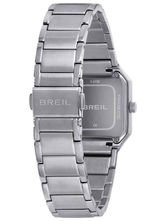 Breil Breil Zegarek THE B Srebrny