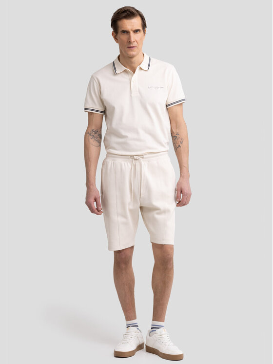 BIG STAR BIG STAR Polo WLADYM_103_150 Beżowy Basic Fit
