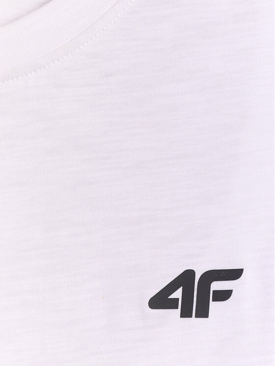 4F 4F T-Shirt LAKESIDE ESCAPE Biały Regular Fit