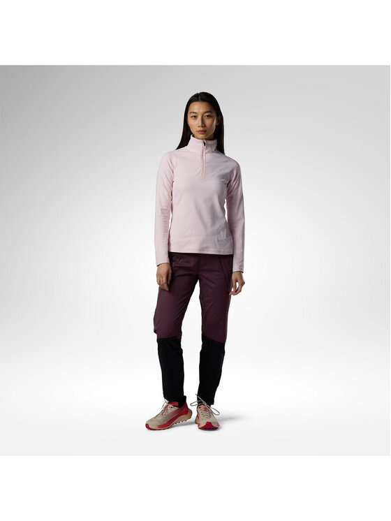 Rossignol Rossignol Bluza techniczna W Mid Layer Stretch Hz Różowy jasny Slim Fit