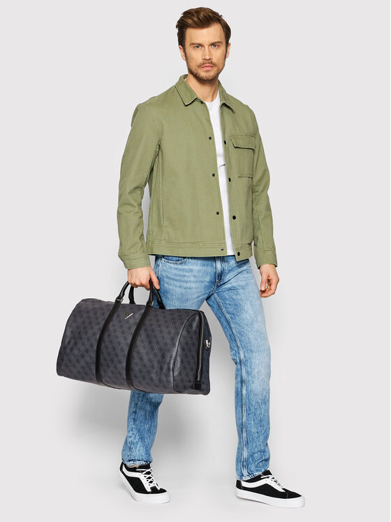 Guess Guess Kelioninis krepšys Vezzola Smart Weekender TMEVZL P2235 Juoda