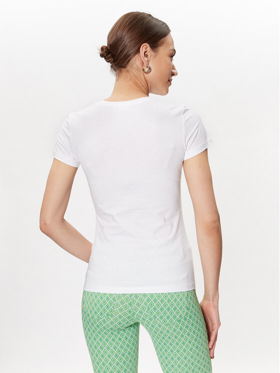 T-shirt WA3422 J5923 Bianco Regular Fit