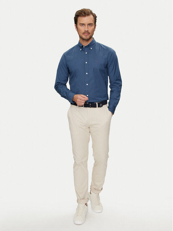 Tommy Hilfiger Tommy Hilfiger Chino Denton MW0MW25964 Bež Straight Fit