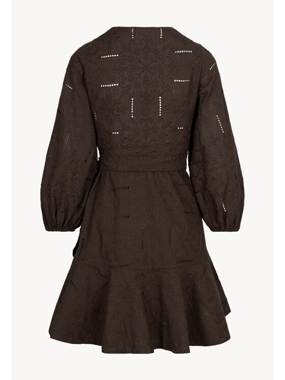 BIZUU BIZUU Sukienka letnia AMBROSIA Brązowy Standard Fit