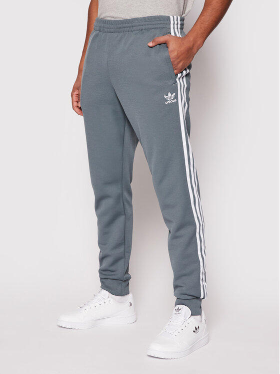 Adidas Spodnie dresowe adicolor Sst Track GN3514 Szary Slim Fit