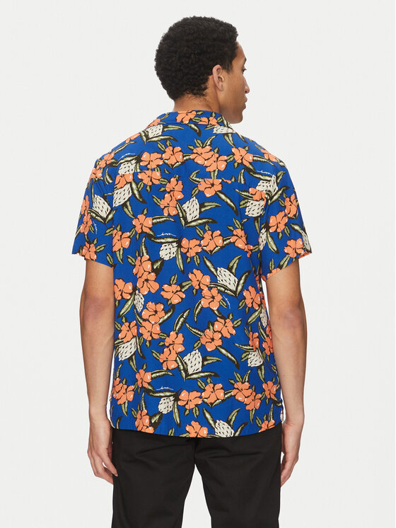 BOSS BOSS Ing Beach 50535793 Kék Regular Fit