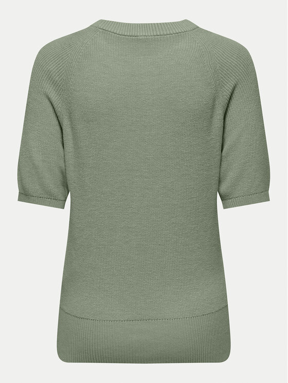 ONLY ONLY Sweter Lecia 15339541 Zielony Regular Fit