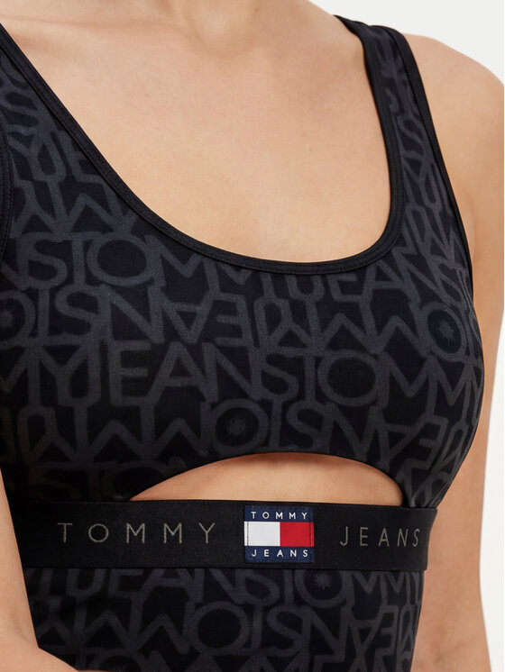 Tommy Hilfiger Tommy Hilfiger Jednodílné plavky UW0UW06589 Černá