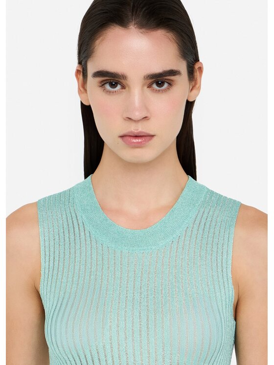 Liu Jo Liu Jo Maglione CF5102MS015A4353 Celeste Slim Fit