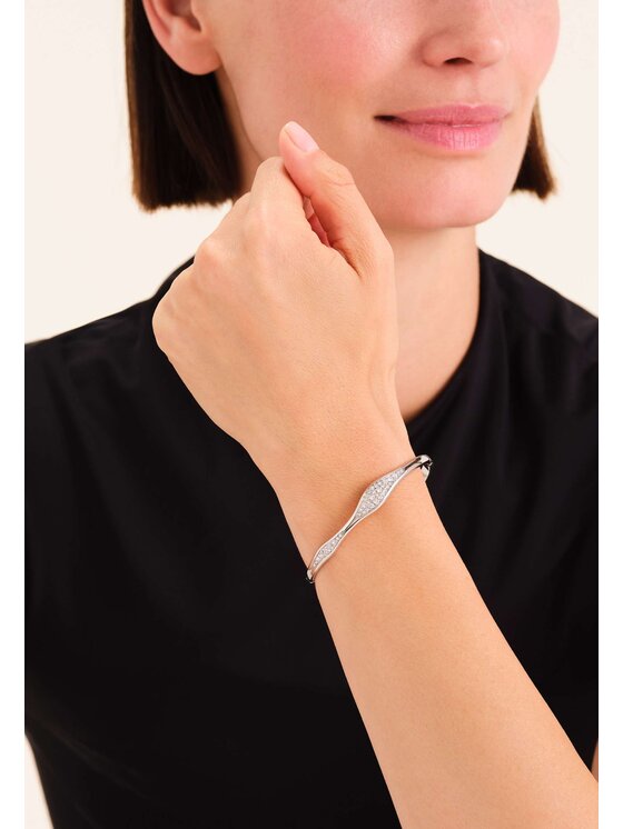 Rosefield Rosefield Bransoletka Pavé Collection Srebrny