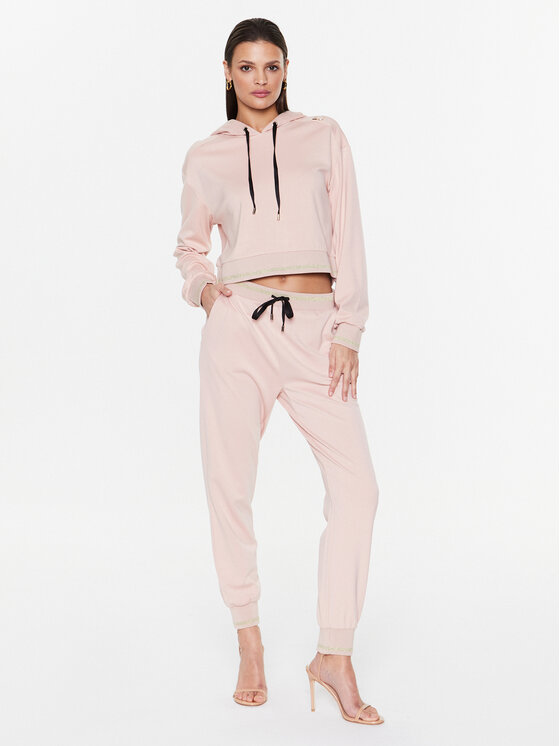 Liu Jo Sport Liu Jo Sport Суитшърт TA3109 J6182 Розов Regular Fit