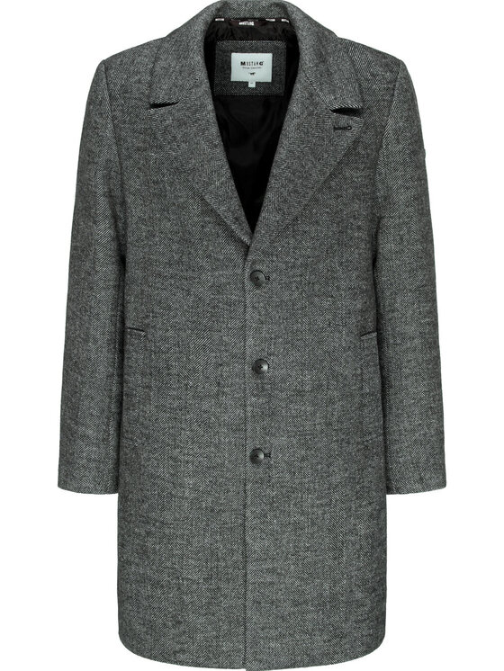 Mustang Mustang Cappotto DAVID SC COAT Grigio Regular Fit