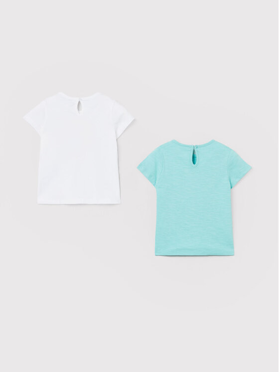 OVS OVS Komplekt kahest t-särgist 1496191 Värviline Regular Fit