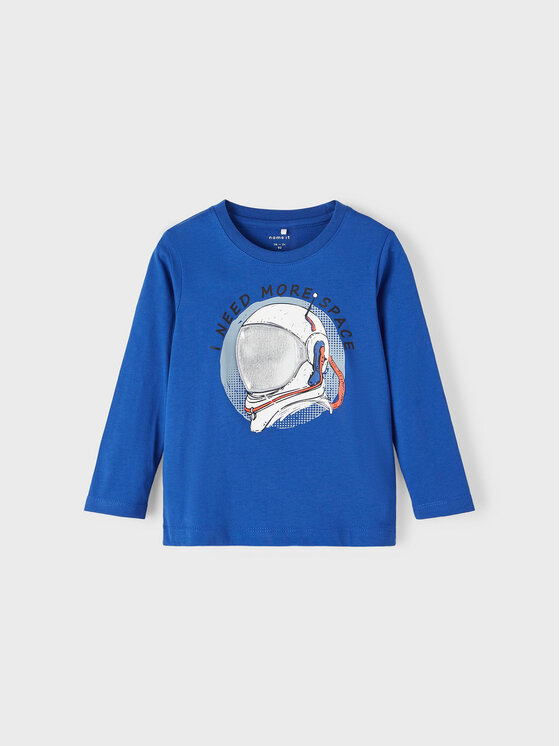 NAME IT NAME IT Μπλουζάκι 13221576 Μπλε Regular Fit