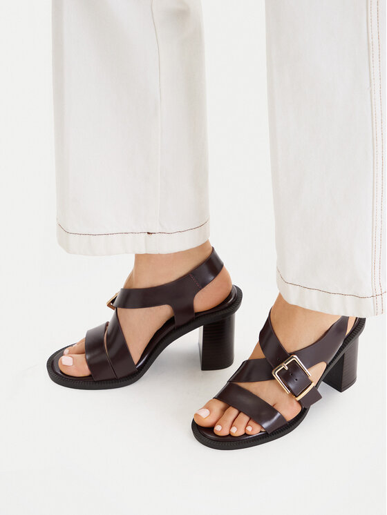 JENNY JENNY Sandalen CEO-HY7750-1 Dunkelrot