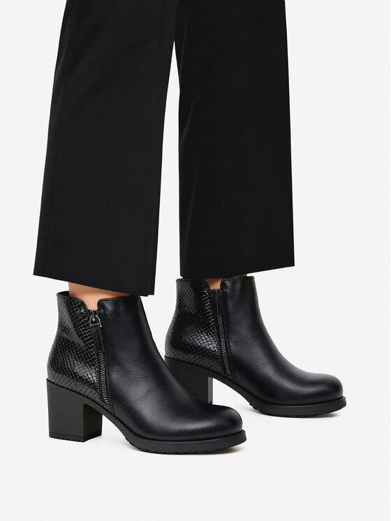 Clara Barson Clara Barson Stiefeletten CEO-WS6317-02 Schwarz