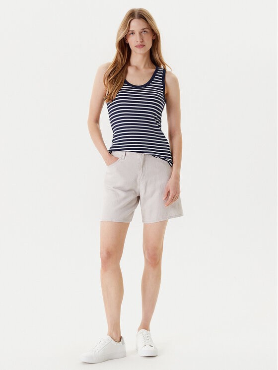 United Colors Of Benetton United Colors Of Benetton Top 30YSDH010 Czarny Regular Fit