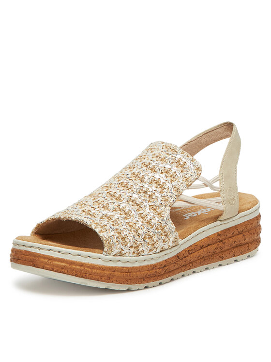 Rieker Rieker Sandalen 62741-60 Beige
