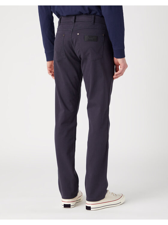 Wrangler Wrangler Pantaloni di tessuto GREENSBORO Viola Straight Fit