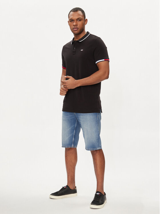 Tommy Jeans Tommy Jeans Kratke traperice Ronnie DM0DM18795 Plava Slim Fit