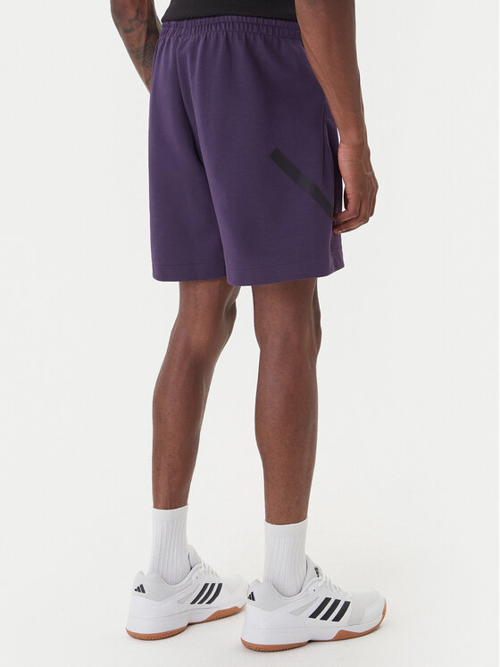 adidas adidas Športové kraťasy Z.N.E. JW4747 Fialová Regular Fit