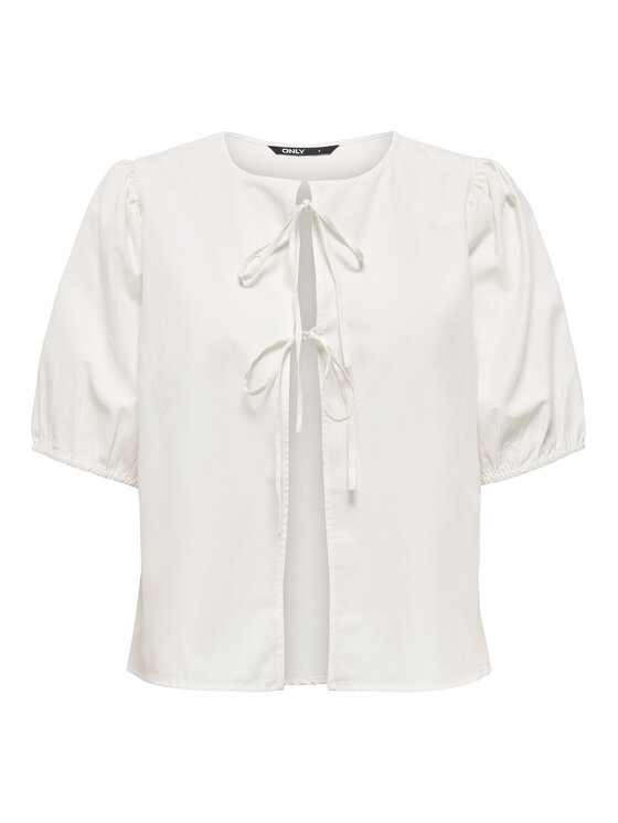 ONLY ONLY Blúzka Jenna 15368592 Krémová Regular Fit