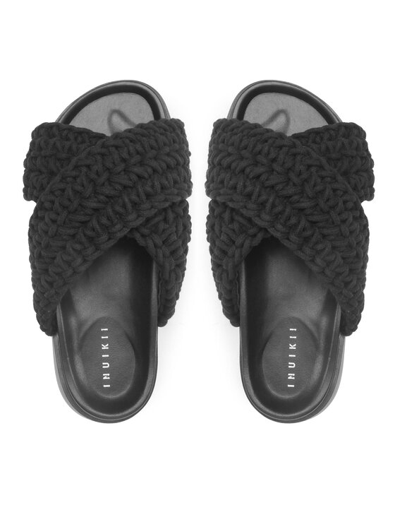 Inuikii Inuikii Plätud Woven 70104-105 Must