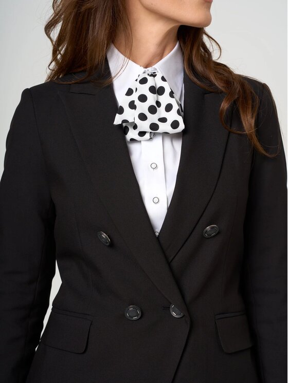 Willsoor Willsoor Marynarka 68161 Czarny Slim Fit
