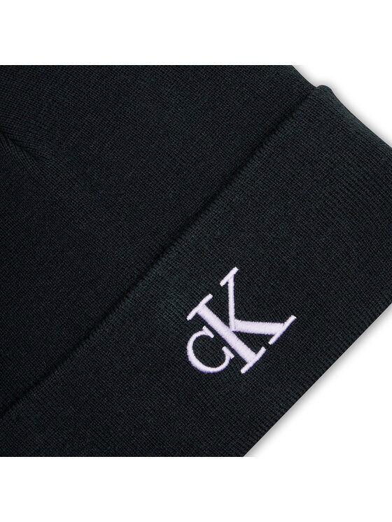 Calvin Klein Jeans Calvin Klein Jeans Σκούφος Monogram Embro Beanie K60K612319 Μαύρο