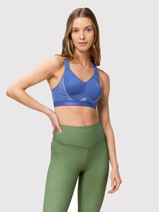 Triumph Triumph Biustonosz sportowy Triaction Cardio Flow 10205923 Niebieski