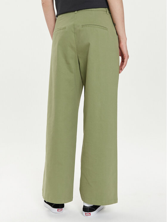 ONLY ONLY Pantaloni di tessuto Stella 15311377 Verde Regular Fit