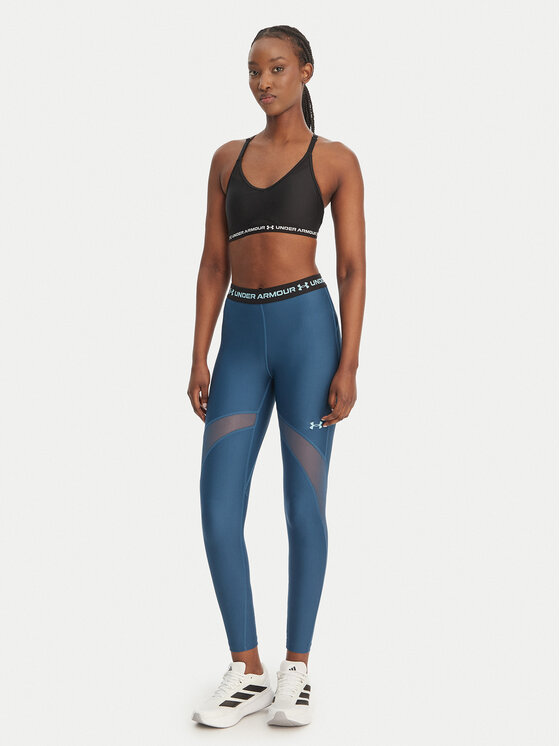 Under Armour Under Armour Legginsy HeatGear® 6010009 Granatowy Slim Fit