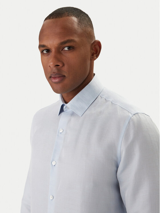 Calvin Klein Calvin Klein Košeľa LV019EU121 Modrá Regular Fit
