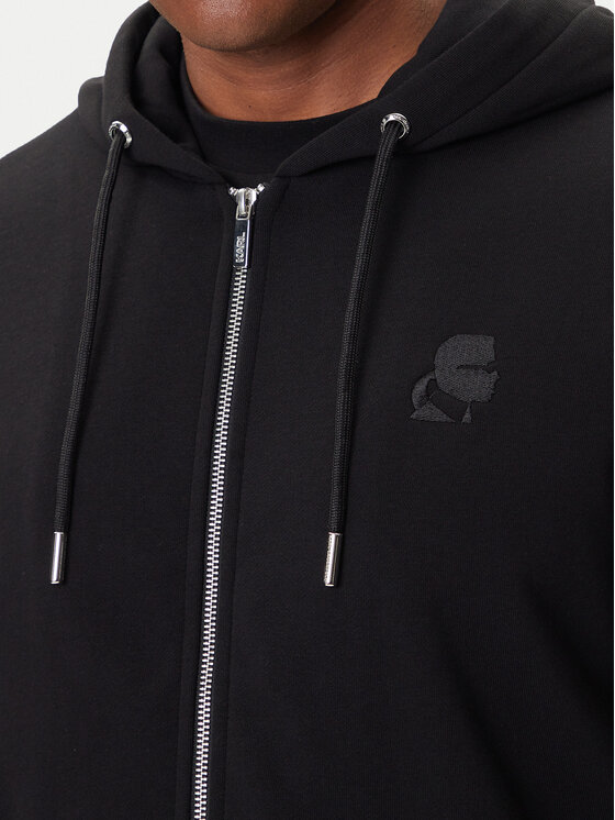 KARL LAGERFELD KARL LAGERFELD Світшот 705751 500900 Чорний Regular Fit