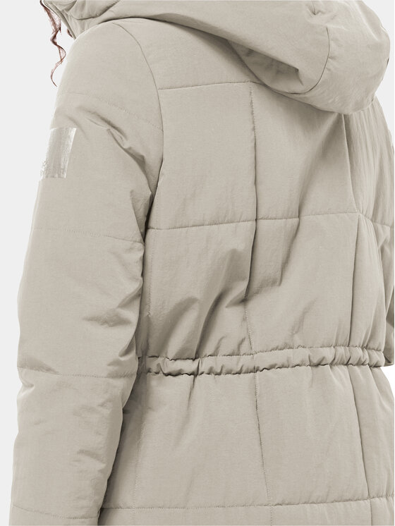 Jack Wolfskin Jack Wolfskin Зимно яке White Frost Parka 1207361 Сив Regular Fit