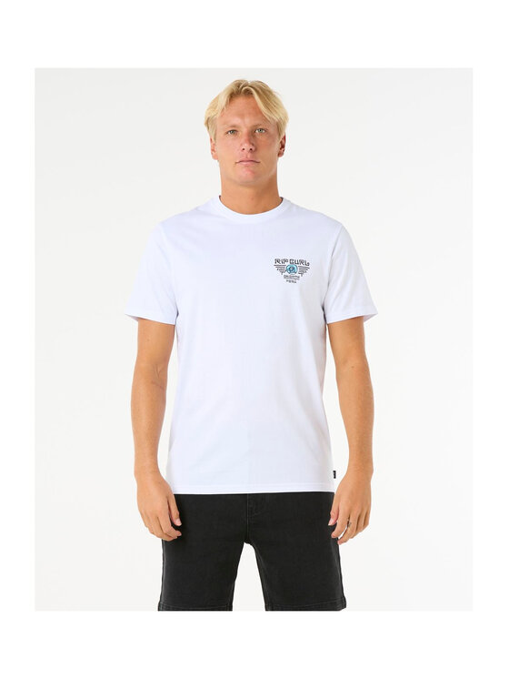 Rip Curl Rip Curl T-Shirt Desti Animals Tee Biały Standard Fit