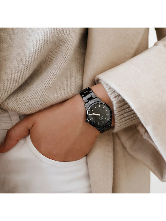 Daniel Wellington Daniel Wellington Zegarek DW00100415 Czarny