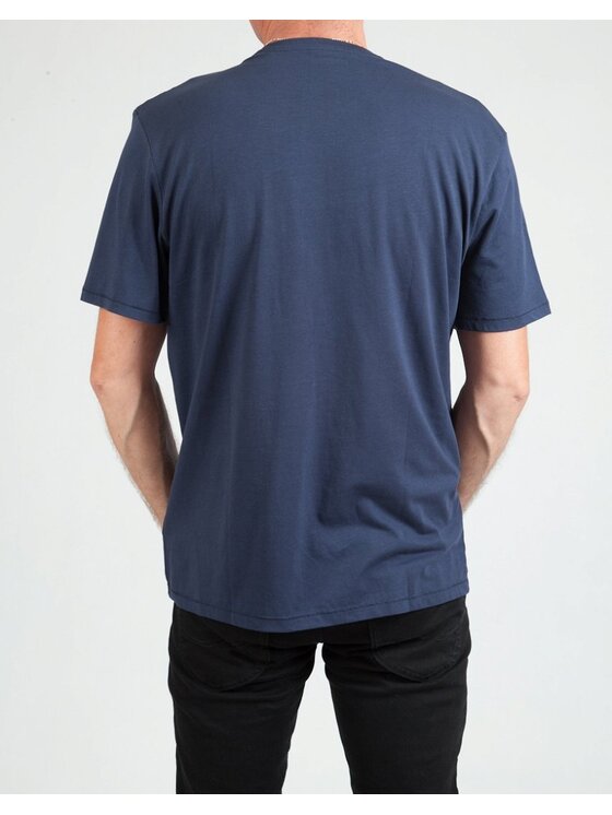 Wrangler Wrangler T-shirt LOGO TEE Blu Regular Fit