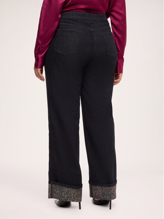 Fiorella Rubino Fiorella Rubino Jeansy P428T305490N033 Czarny Regular Fit