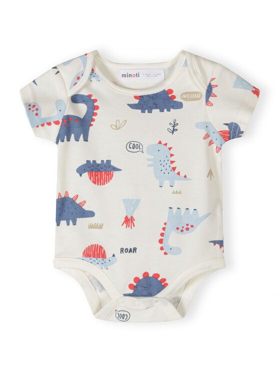 minoti minoti Body 28BABYPACK26 Błękitny Regular Fit