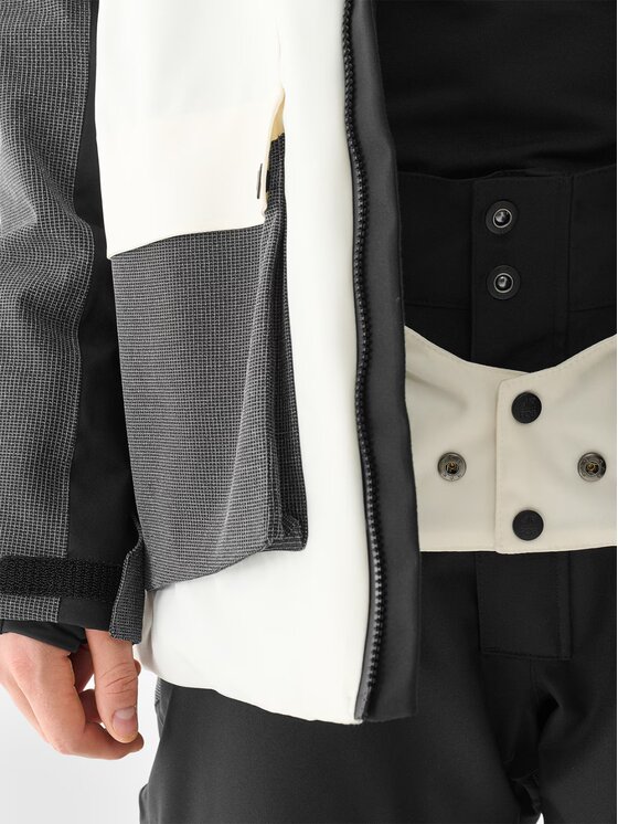 4F 4F Giacca da snowboard 4FWAW24TTJAM511-11S Bianco Regular Fit