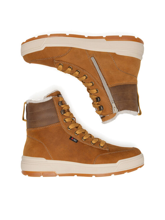Rieker Revolution Lifestyle Rieker Revolution Lifestyle Schnürschuhe U0071-68 Gelb