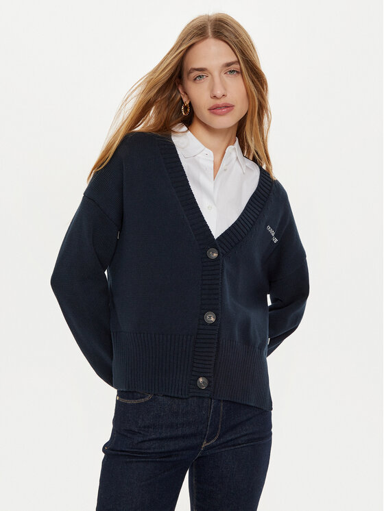 Guess Jeans Guess Jeans Кардиган W4BR81 Z3HM1 Cиній Regular Fit