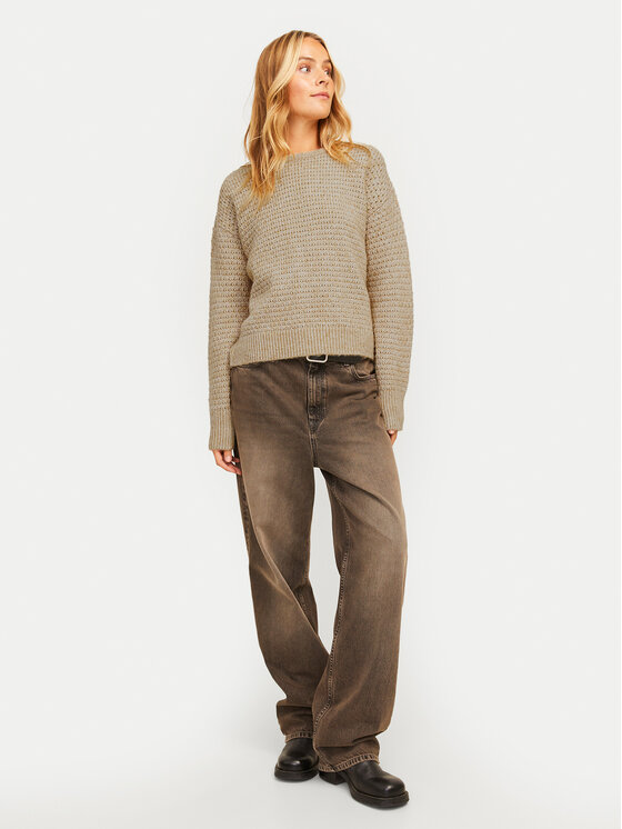 JJXX JJXX Sweter Milly 12261123 Beżowy Regular Fit