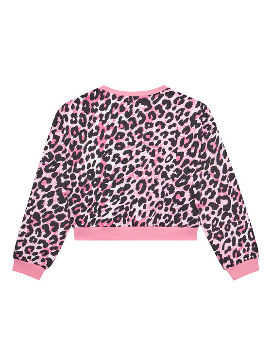 Guess Guess Bluza J5YQ03 KA6R4 Różowy Oversize