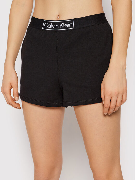 Calvin Klein Underwear Pyžamové šortky 000QS6799E Čierna Regular Fit